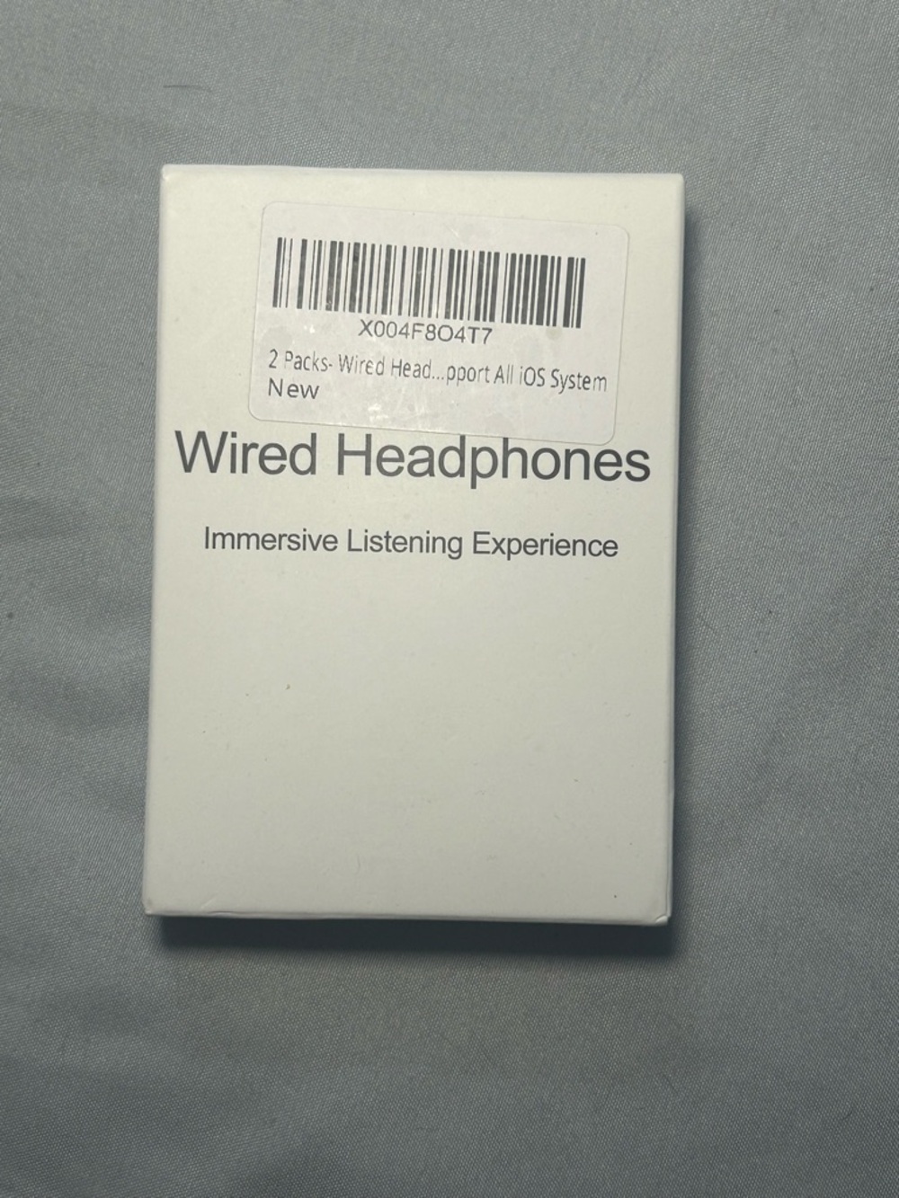 Wired Headphones - White - Unbranded